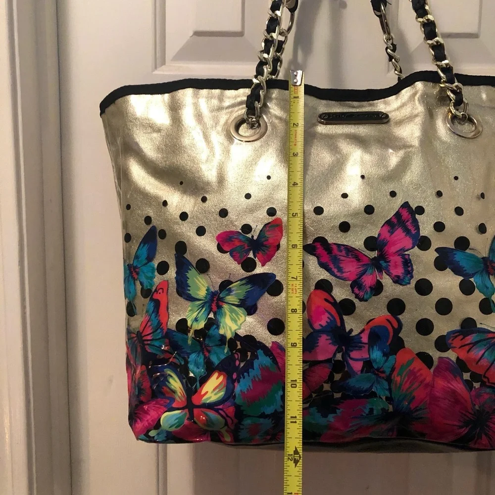 Betsey Johnson Butterfly Tote Y2K rare! - Picture 3 of 10